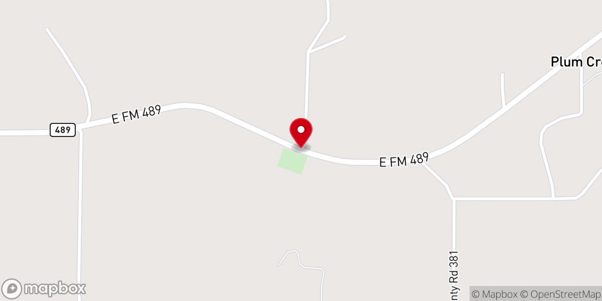 Map showing location of Shiloh Baptist Church