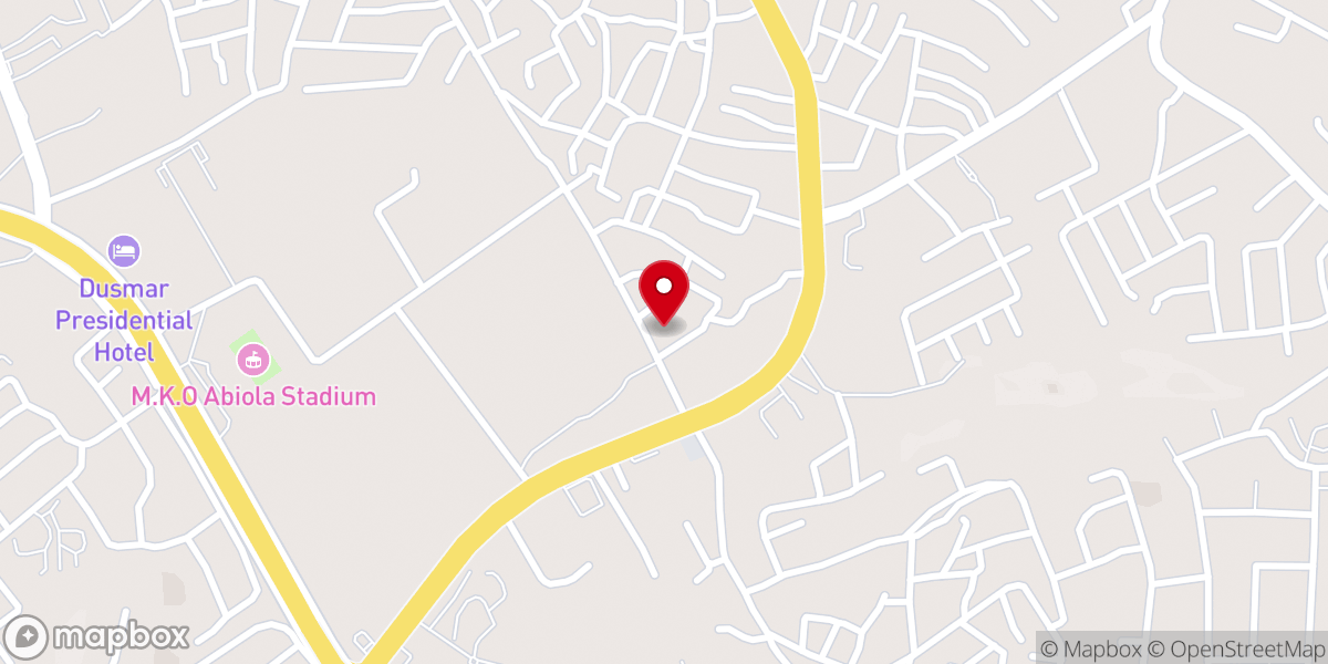 Map showing location of Methodist Church Nigeria Olorombo Ijeun Titun