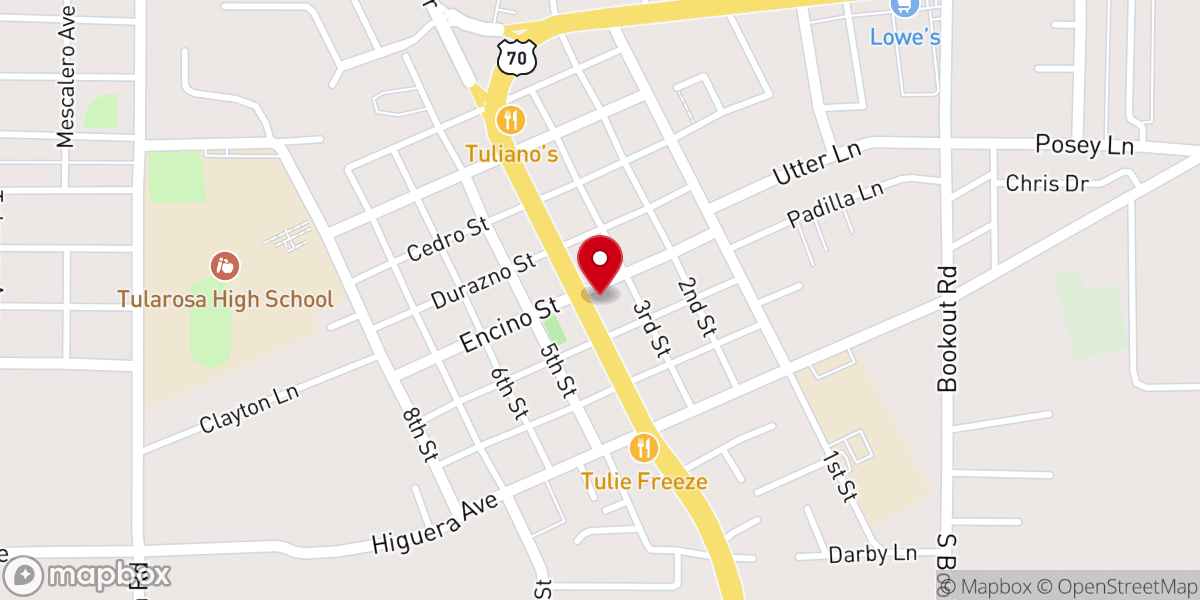 Map showing location of St. Francis de Paula Historic Mission