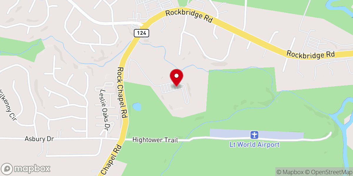 Map showing location of Stronghold Christian Church
