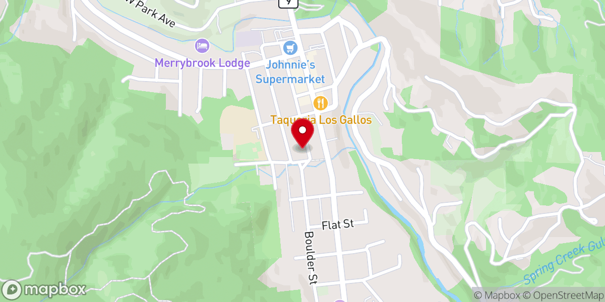 Map showing location of St Michaels Church