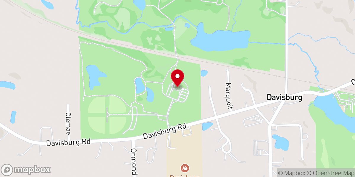 Map showing location of Sean R. Miller, Springfield Twp. Clerk