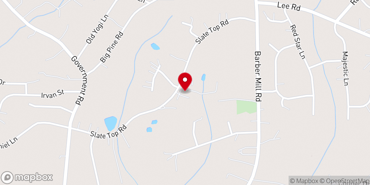 Map showing location of Brighter Hope Christian Fellowship