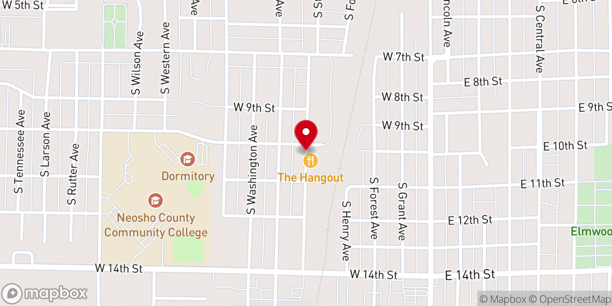 Map showing location of Parkview Holiness Church
