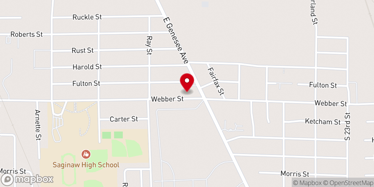 Map showing location of Bethlehem Temple Church