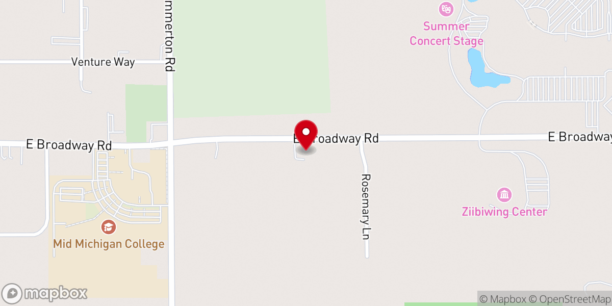 Map showing location of Faith Indian Nazarene Church