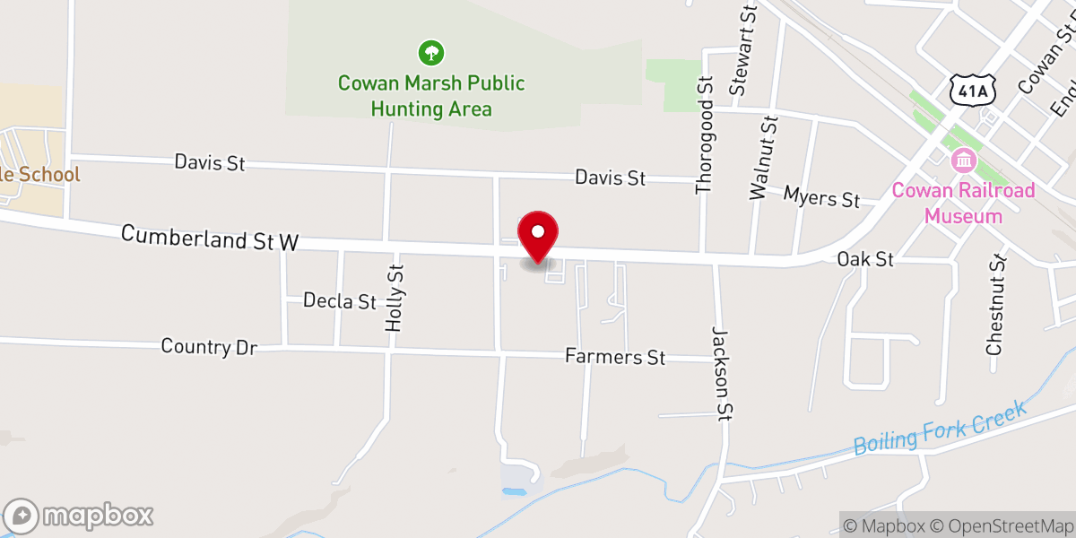 Map showing location of Apostolic Church Of Restoration