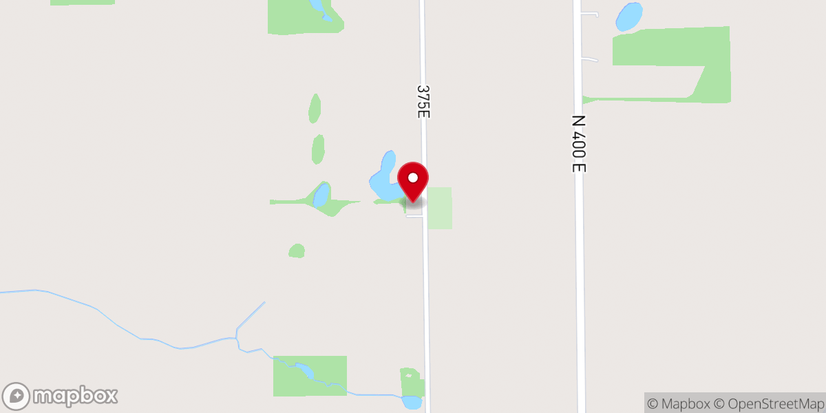 Map showing location of Curry's Chapel Church