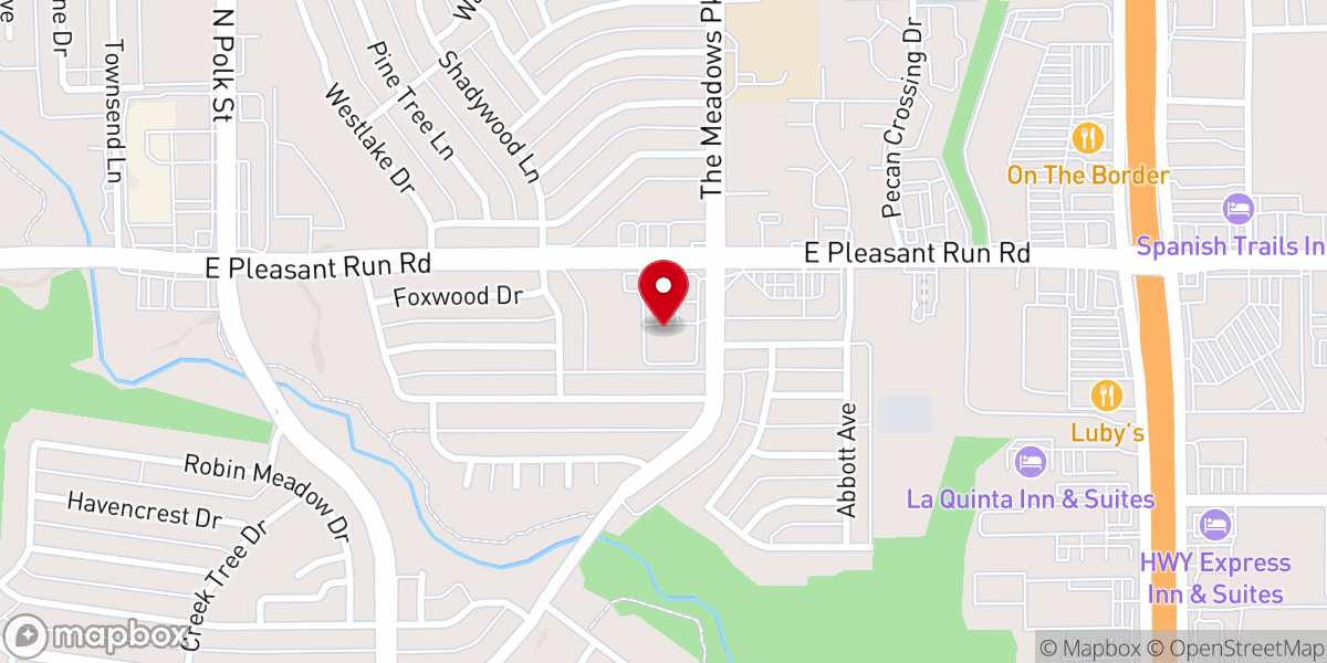 Map showing location of Turning Point Church of God