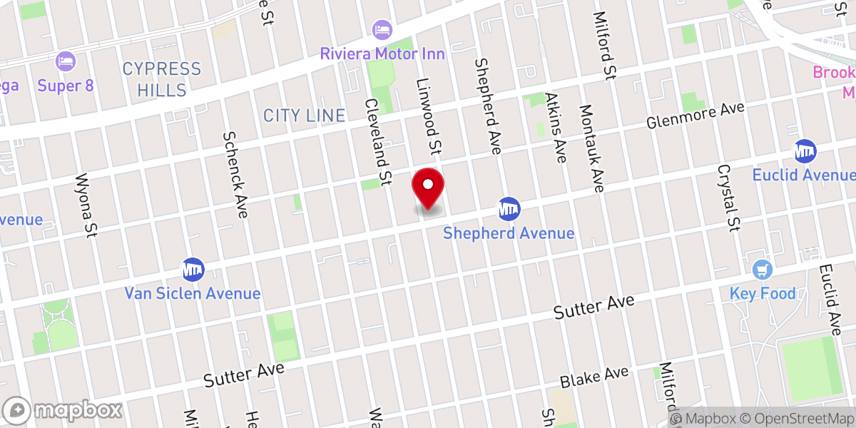 Map showing location of Pentecostal Rescue House-Pryr