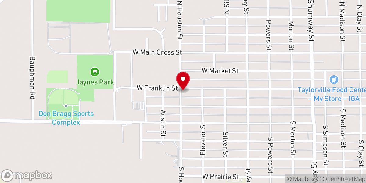Map showing location of Lighthouse Apostolic Church