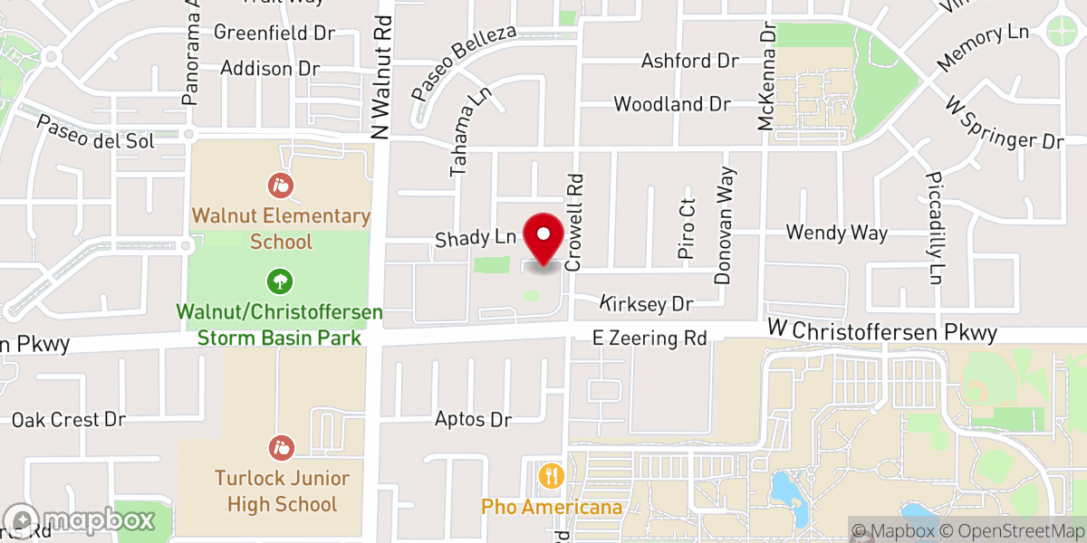Map showing location of Cornerstone Covenant