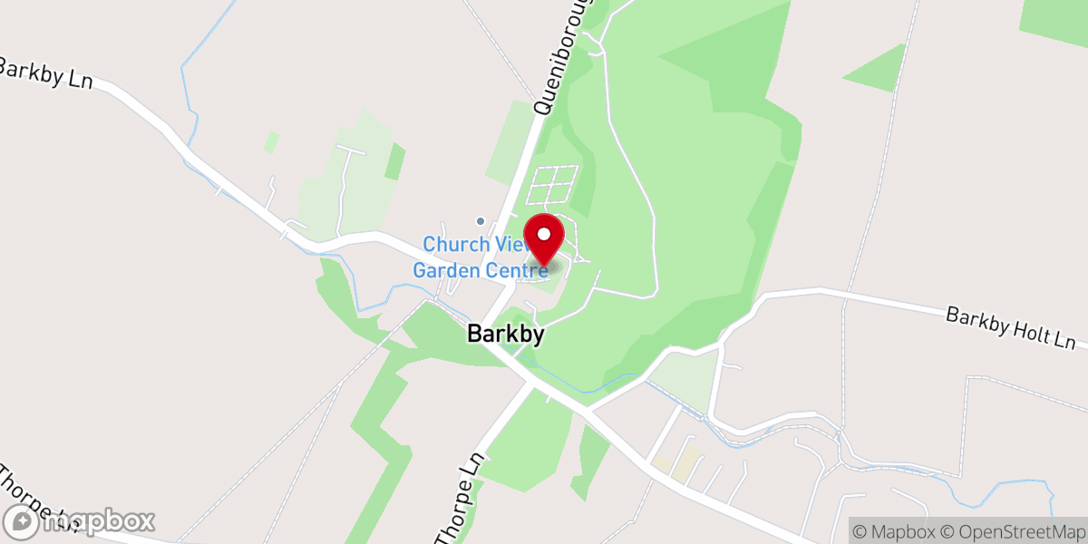 Map showing location of St Mary's Church, Barkby