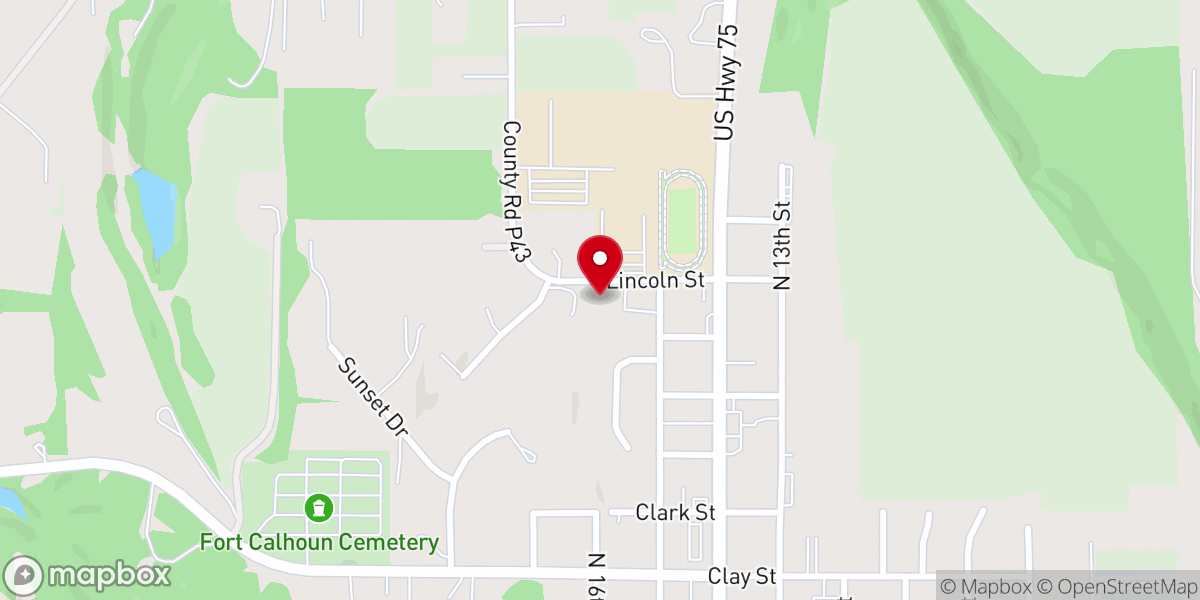 Map showing location of Abiding Faith Baptist Church