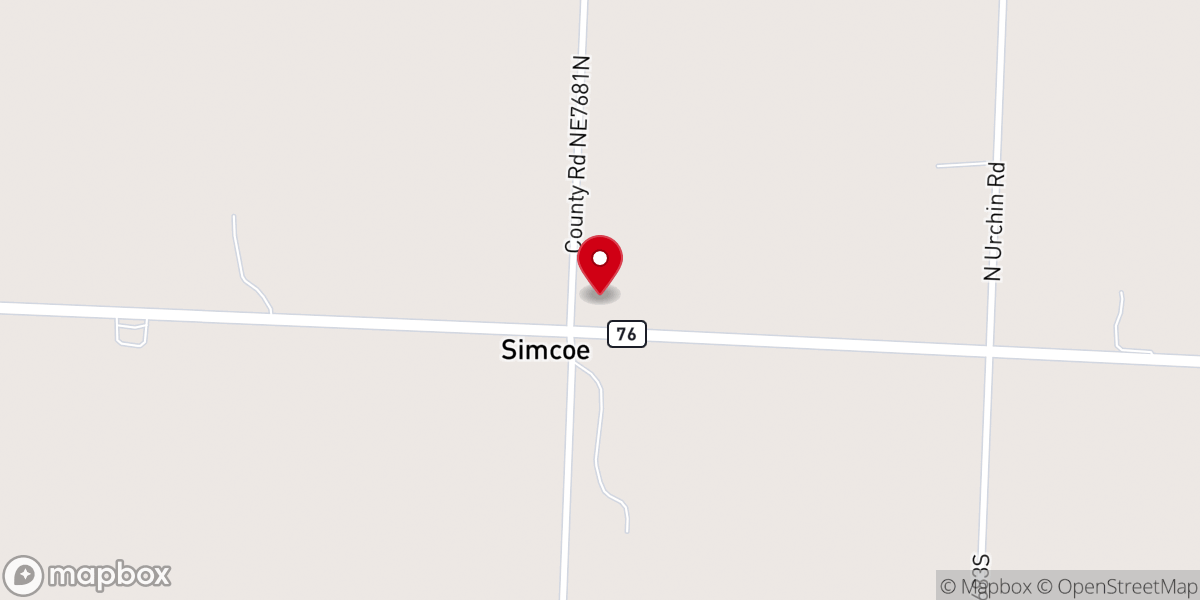 Map showing location of Living Word Mission