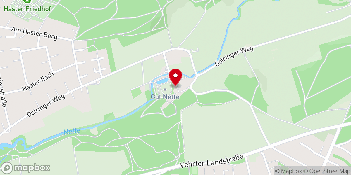 Map showing location of Kloster Nette