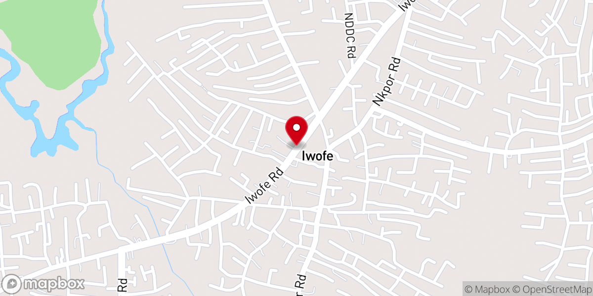 Map showing location of Living Faith Church Rumuepirikom