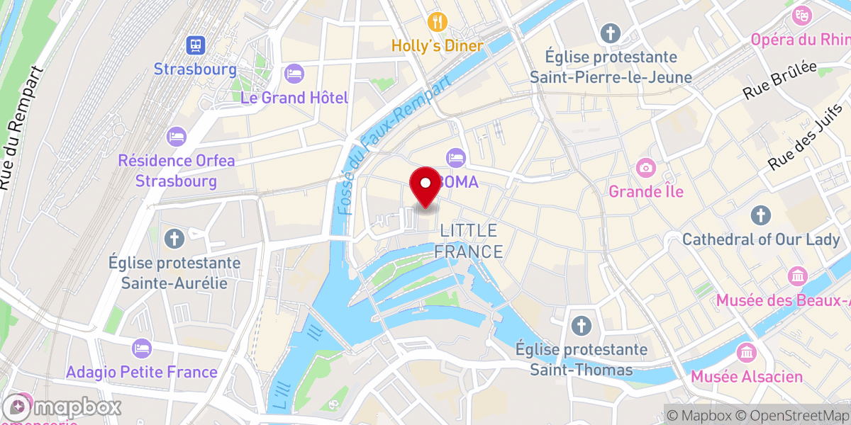 Map showing location of Chapelle orthodoxe St Grégoire et Sainte Attale