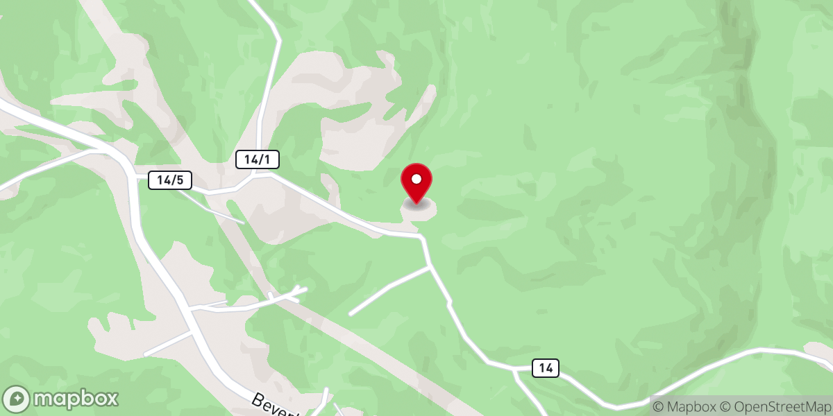 Map showing location of Lawler Church