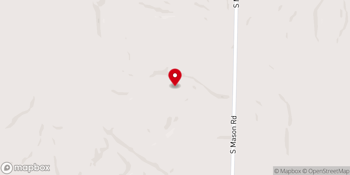 Map showing location of First Baptist Church