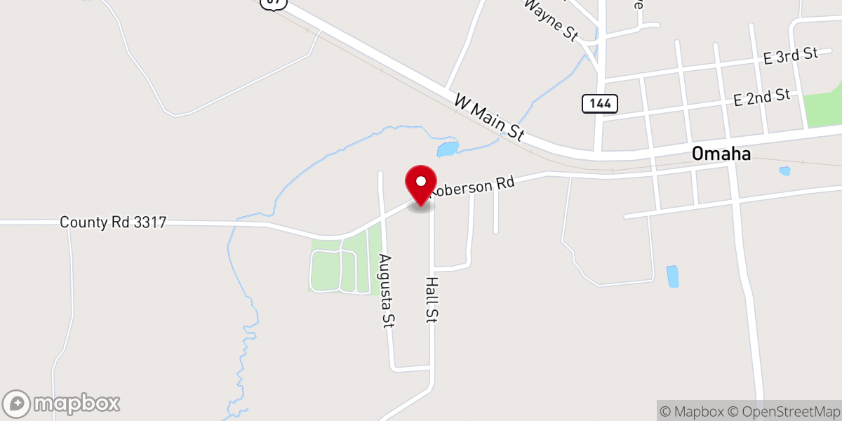 Map showing location of Bellehaven Addition Church of Christ