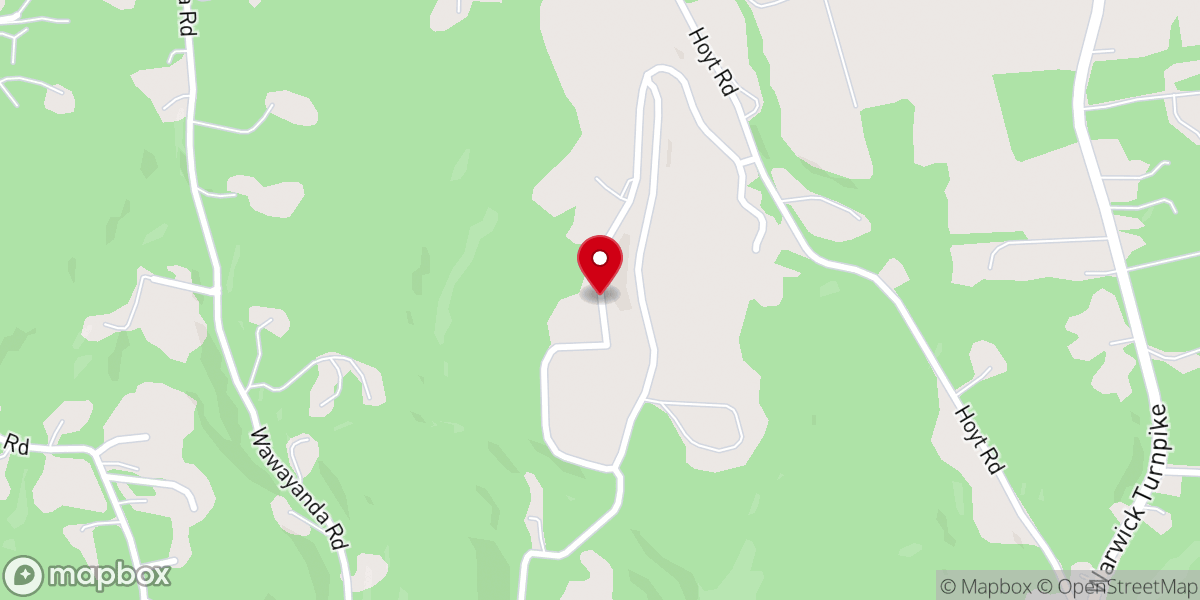 Map showing location of Warwick Conference Center / Camp Warwick