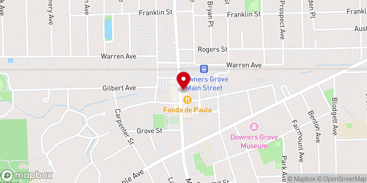 Map showing location of Upper Room Church