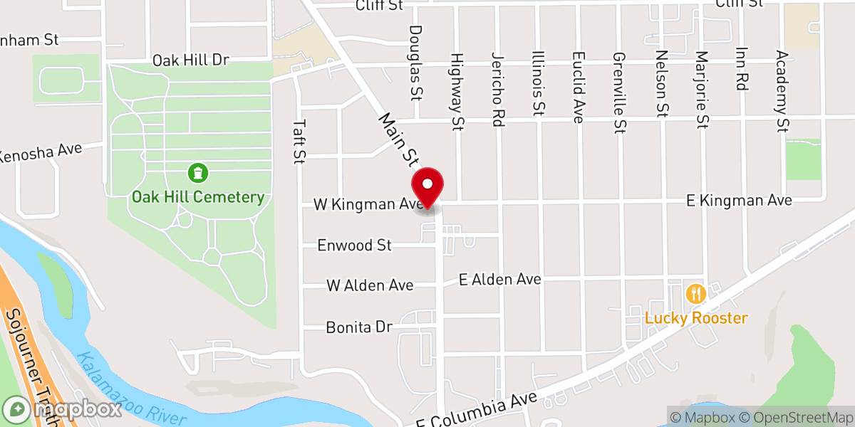Map showing location of Pathways House of Prayer
