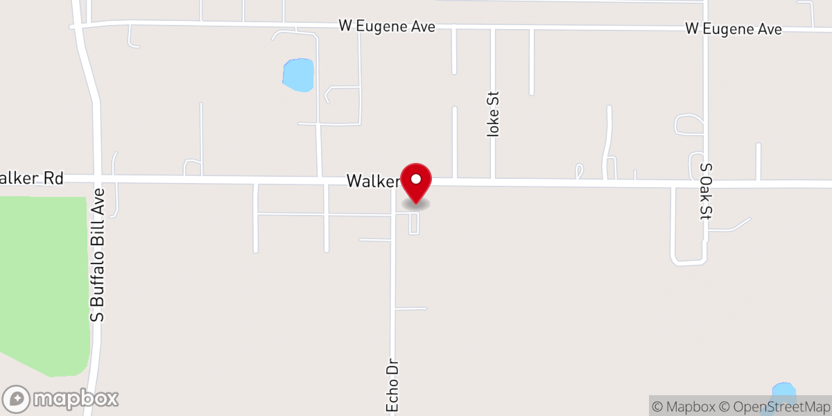 Map showing location of St Elizabeth Ann Seton Catholic Church
