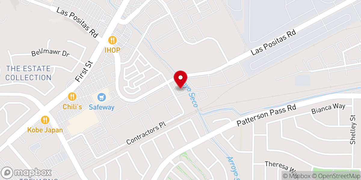 Map showing location of St. Francis Anglican Church