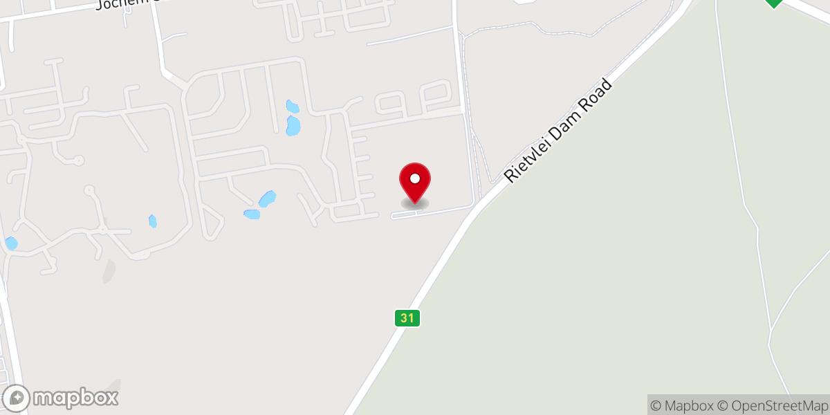 Map showing location of Padre Pio Retreat Centre