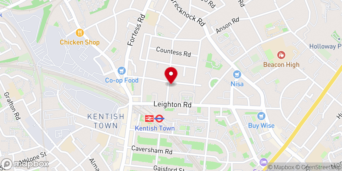Map showing location of Our Lady, Help of Christians Catholic Church