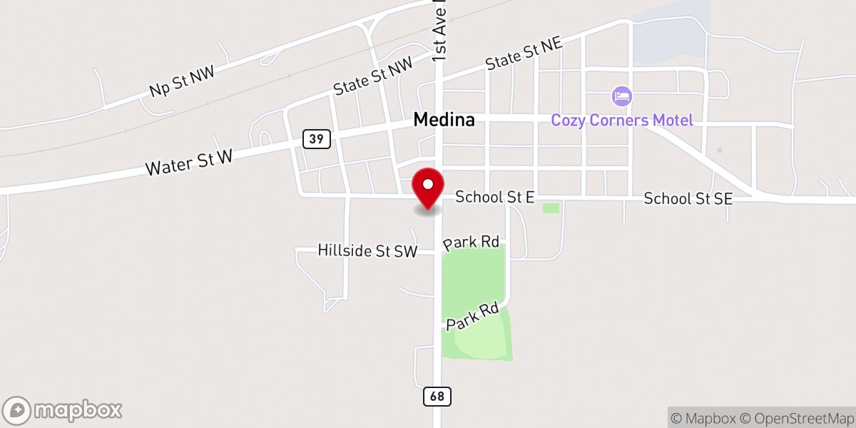 Map showing location of Grace Emmanuel Church