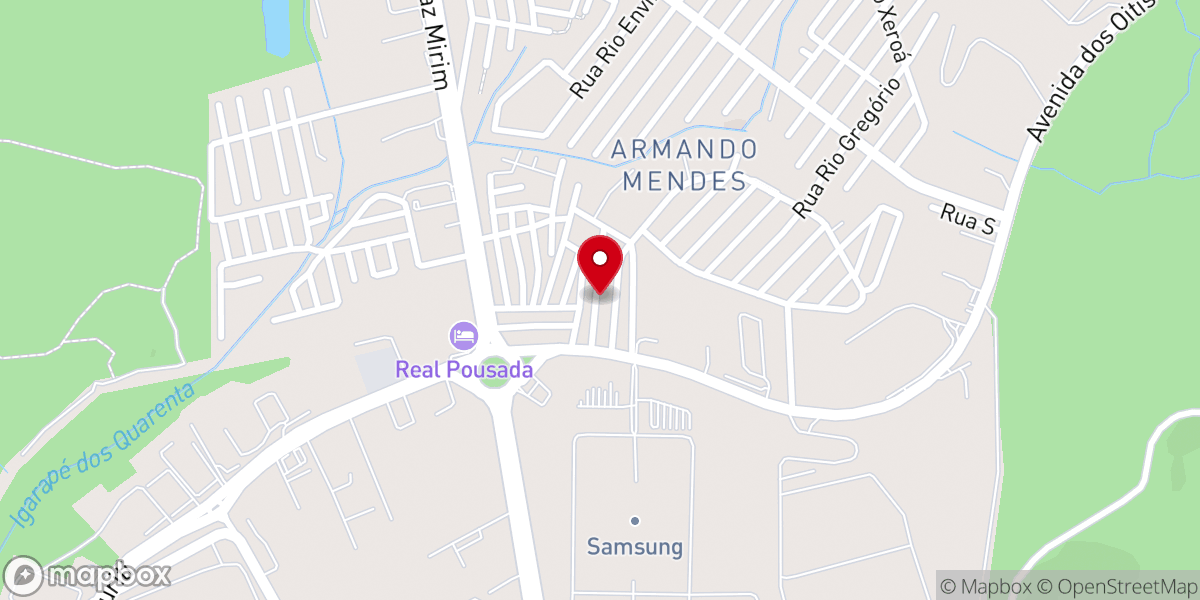 Map showing location of IPADAM-Igreja Pentecostal Nova Aliança com Deus