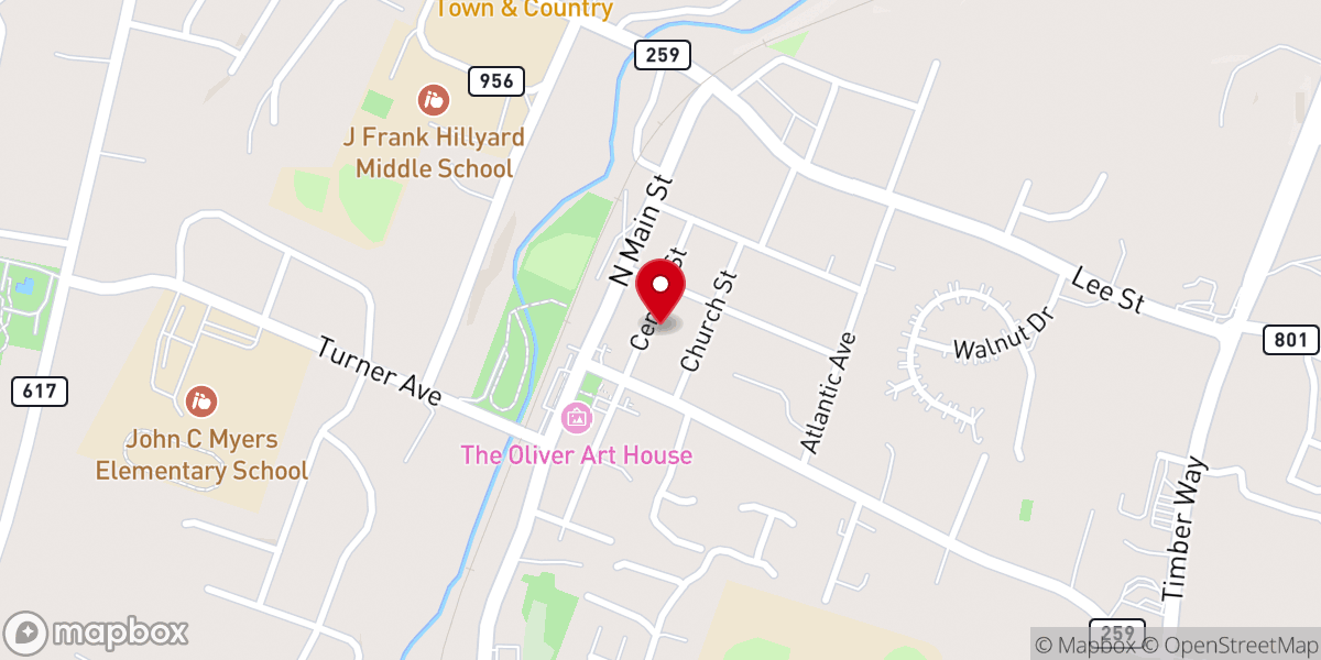 Map showing location of Community Restoration Church Broadway