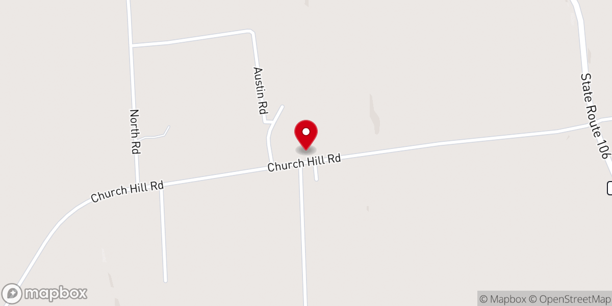 Map showing location of Leeds Food Pantry - Food Distribution Center