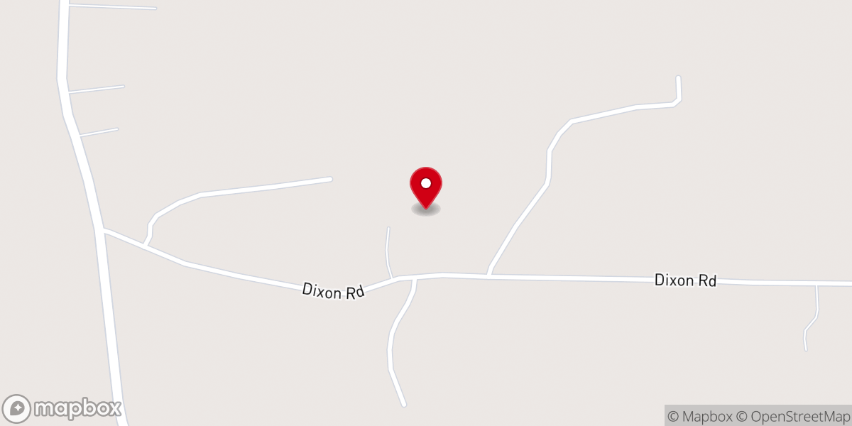 Map showing location of Mt Harmon Baptist Church