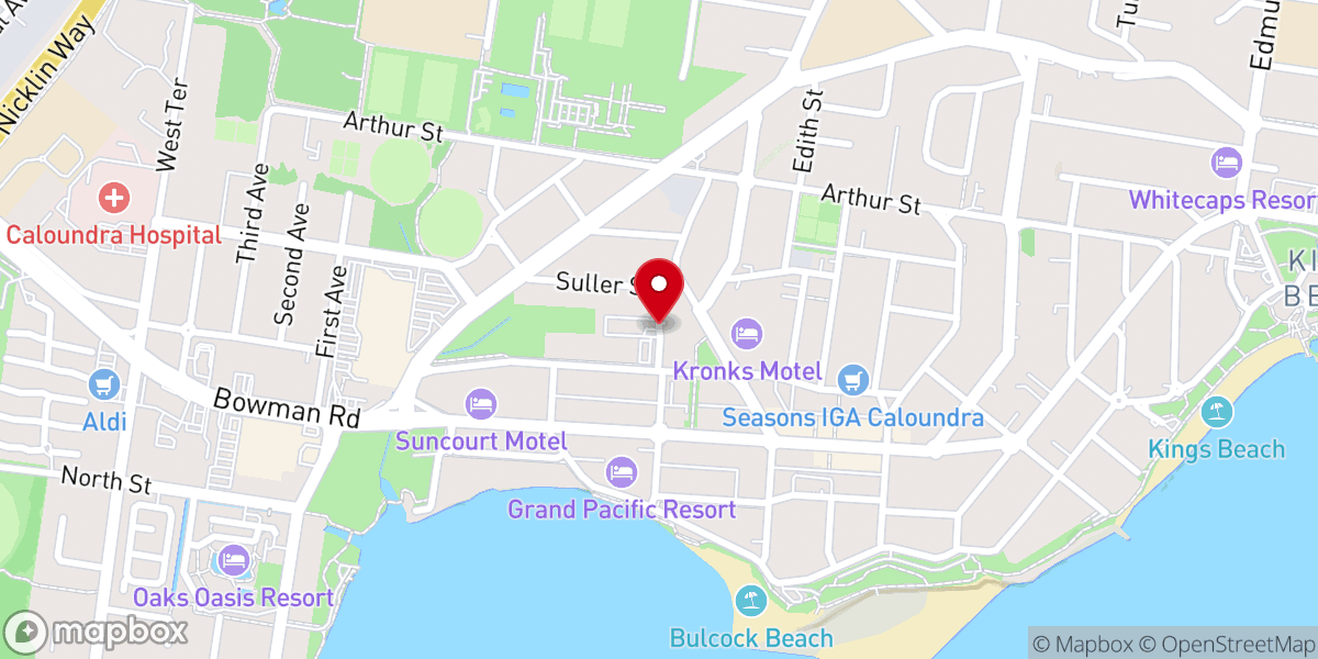 Map showing location of Life Centre Church