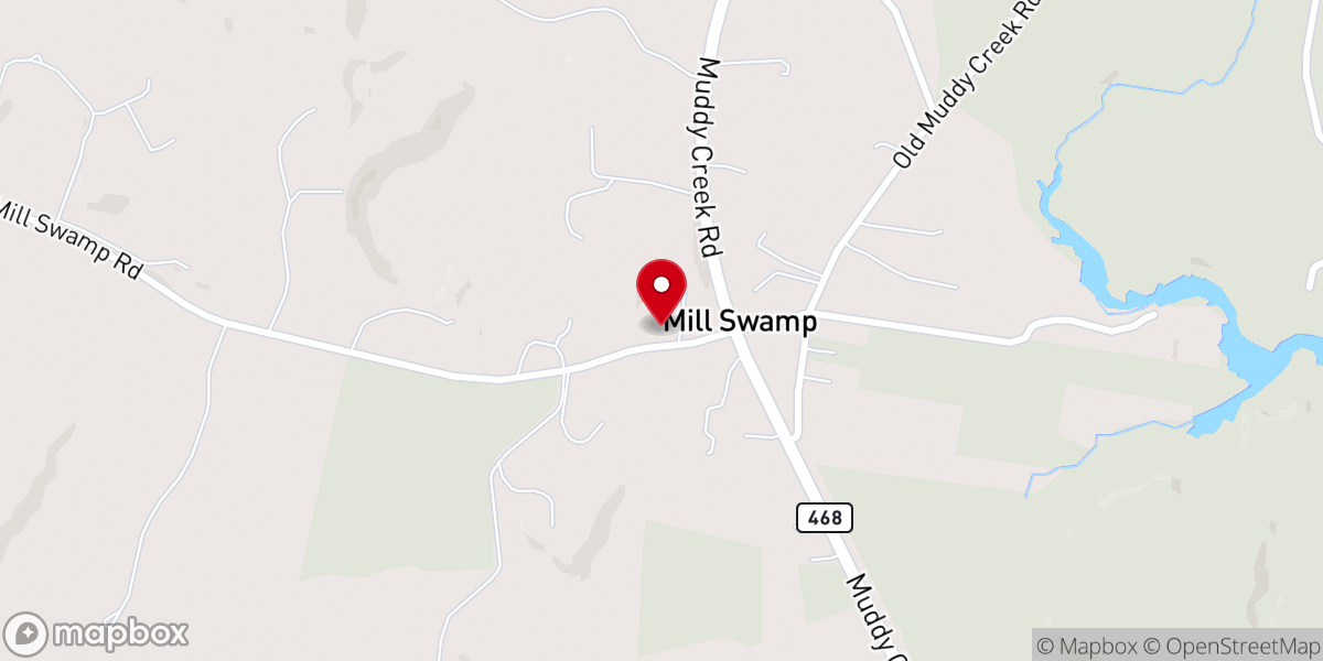 Map showing location of Chews Methodist