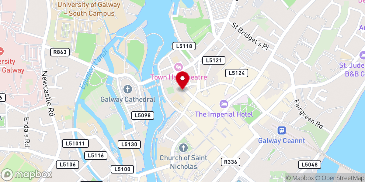 Map showing location of Franciscan Abbey