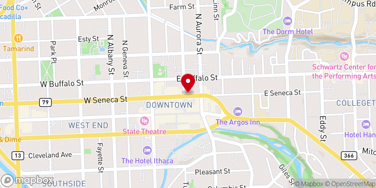 Map showing location of Chesterton House Inc