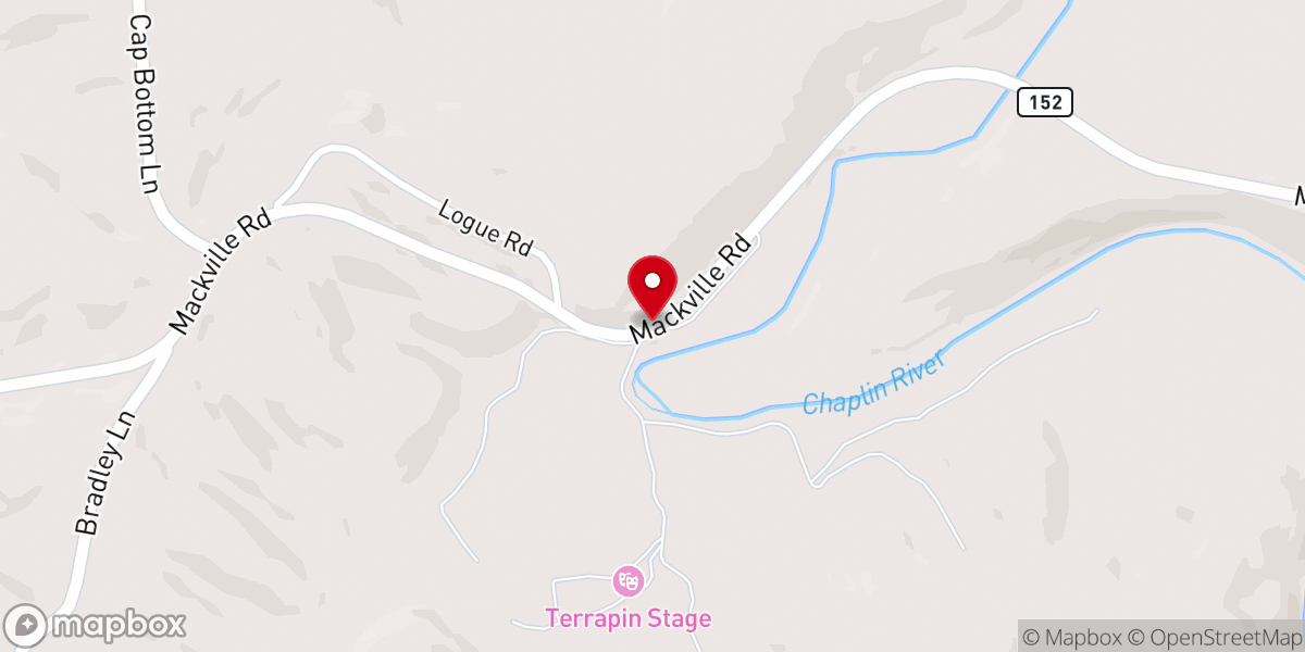 Map showing location of Terrapin Hill Farm