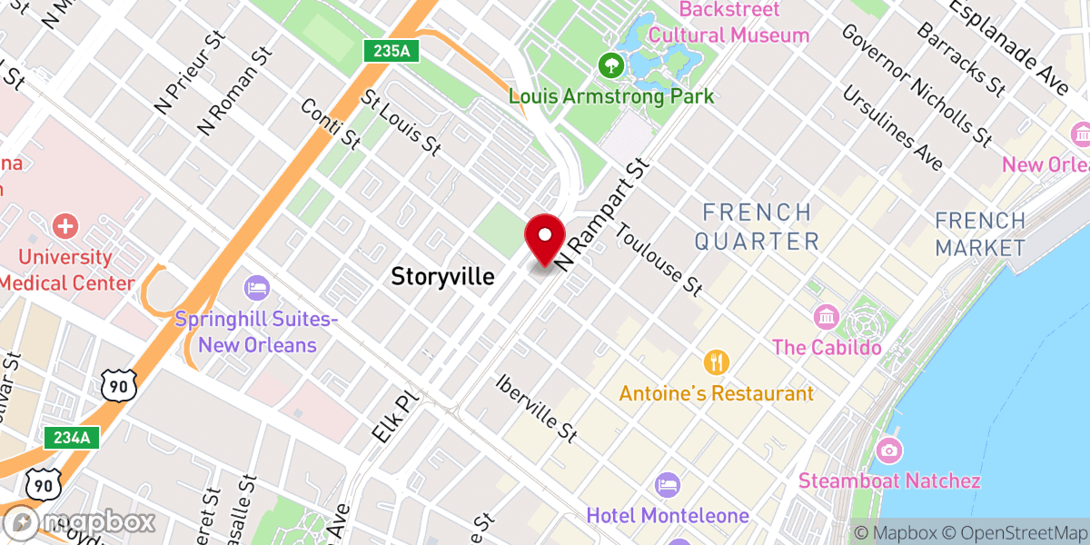 Map showing location of Shrine of St Jude Gift Shop