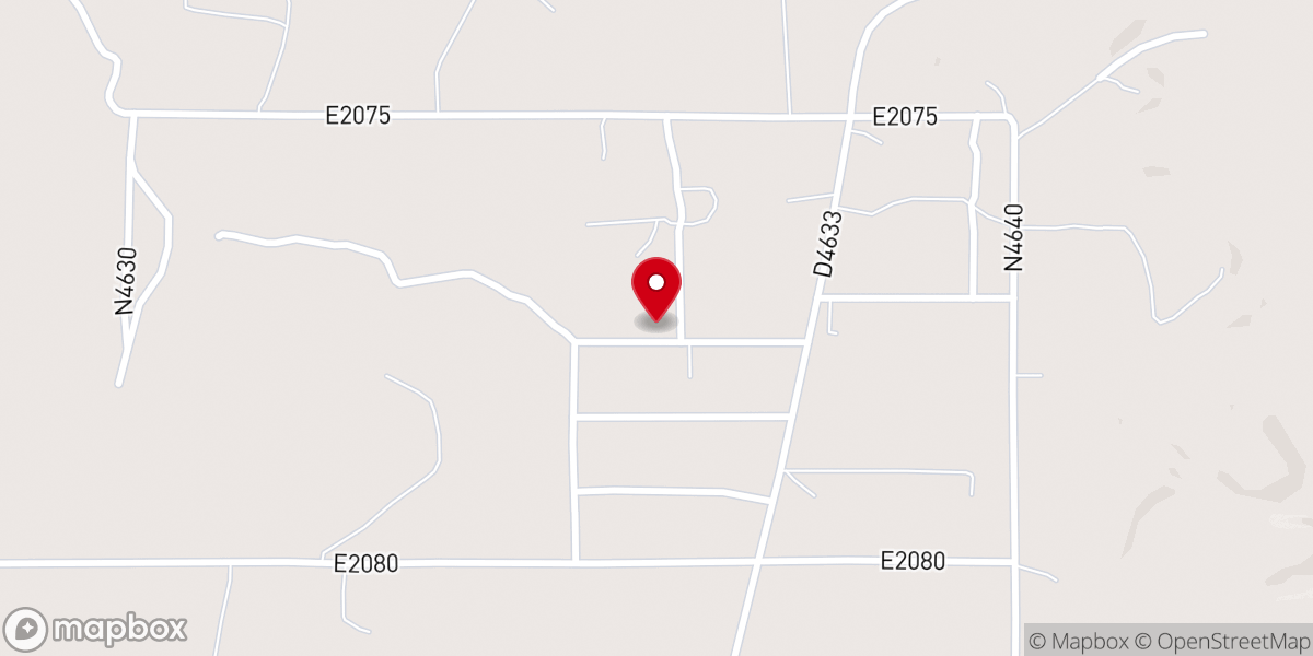 Map showing location of Double Hearts Weddings
