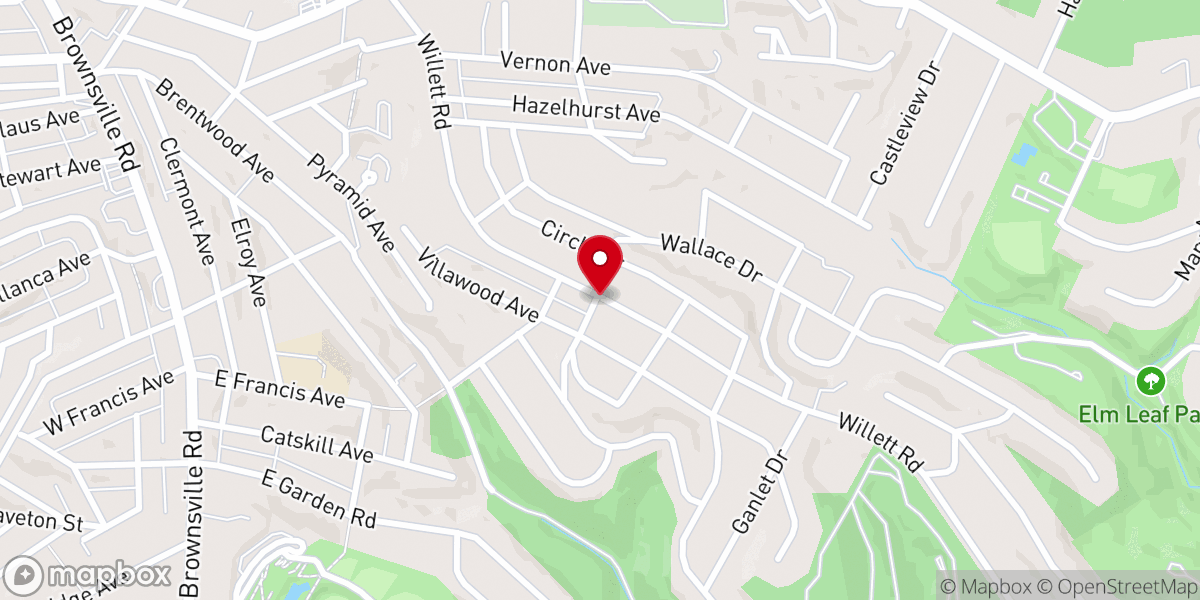 Map showing location of Church with a Mission Ministries Inc