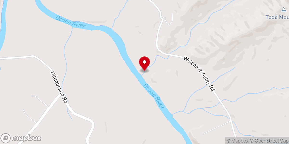 Map showing location of Welcome Valley Village