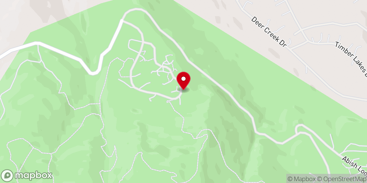 Map showing location of Camp Esther