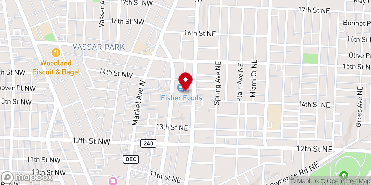 Map showing location of True Light Christian Ministries Church