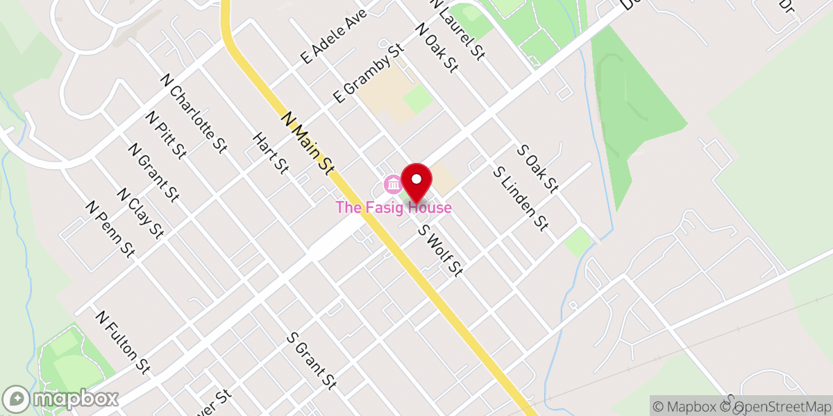 Map showing location of Water’s Edge Ministries