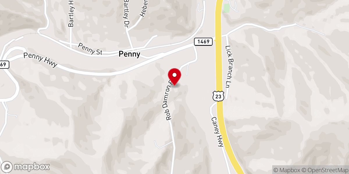 Map showing location of Bethlehem Church